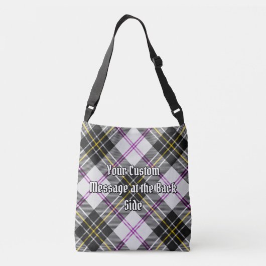 Clan MacPherson Jurk Tartan Crossbody Tas (Achterkant)