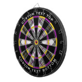 Clan MacPherson Jurk Tartan Dart Board Dartbord (Voorkant Rechts)