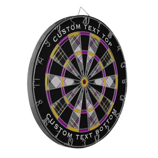 Clan MacPherson Jurk Tartan Dart Board Dartbord (Voorkant Links)