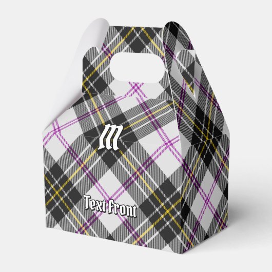 Clan MacPherson Jurk Tartan Favor Box Bedankdoosjes (Voorkant Zijde)