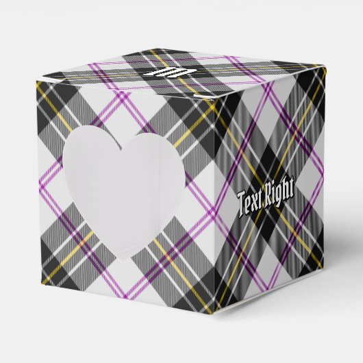 Clan MacPherson Jurk Tartan Favor Box Bedankdoosjes (Voorkant Zijde)