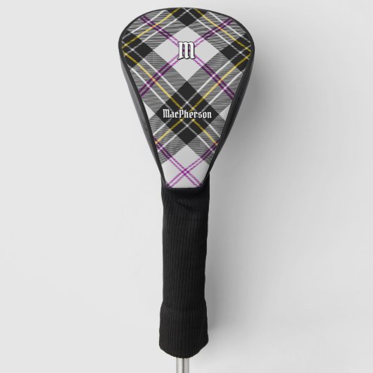 Clan MacPherson Jurk Tartan Golf Head Hoesje Golfheadcover (Voorkant)