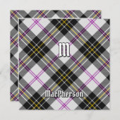 Clan MacPherson Jurk Tartan Kaart (Voorkant / Achterkant)