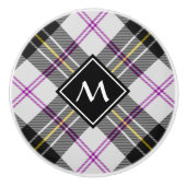 Clan MacPherson Jurk Tartan Keramische knop (Voorkant)
