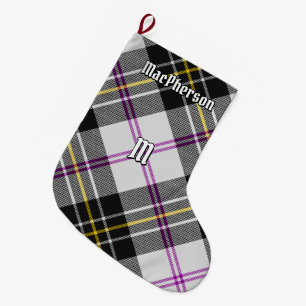 Clan MacPherson Jurk Tartan Kerstkous Grote Kerstsok