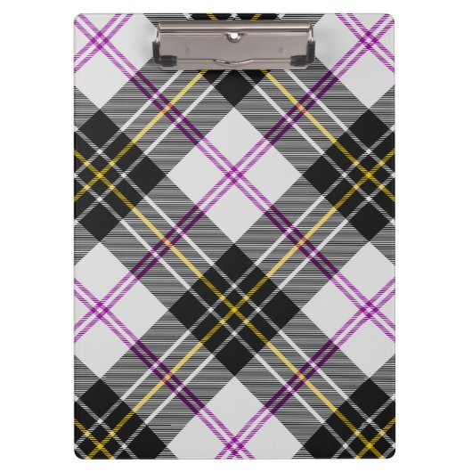 Clan MacPherson Jurk Tartan Klembord (Voorkant)
