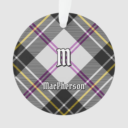 Clan MacPherson Jurk Tartan Ornament (voorkant)
