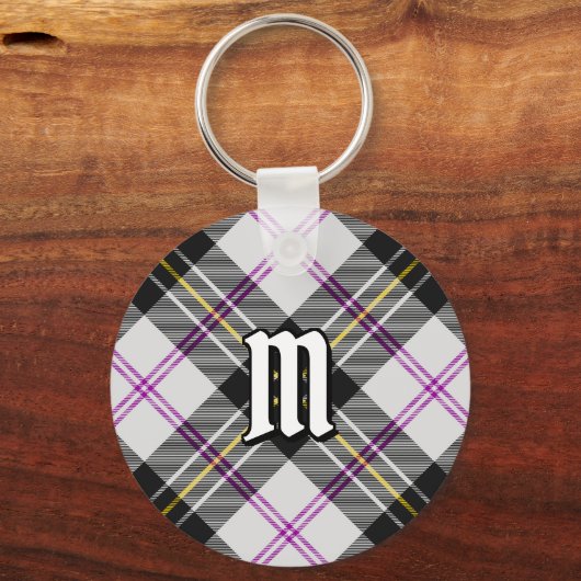Clan MacPherson Jurk Tartan Sleutelhanger (Voorkant)