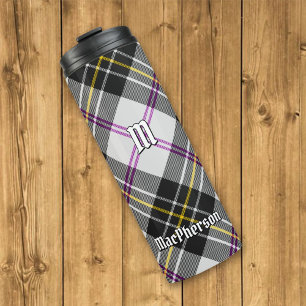 Clan MacPherson Jurk Tartan Thermische Tumbler Thermosbeker