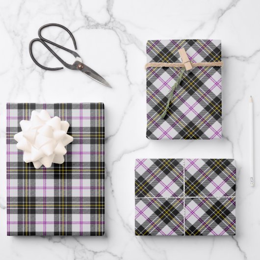 Clan MacPherson Jurk Tartan Wrapping Papier Bladen Inpakpapier Vel (Voorkant)