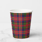 Clan MacPherson Plaid Custom Papieren Bekers (Achterkant)