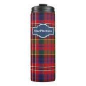 Clan MacPherson Pset Custom Thermal Tumbler Thermosbeker (Voorkant)