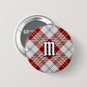 Clan MacPherson Rode Jurk Tartan Button