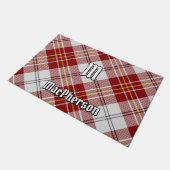 Clan MacPherson Rode Jurk Tartan Deurmat (Schuin)