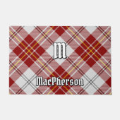 Clan MacPherson Rode Jurk Tartan Deurmat