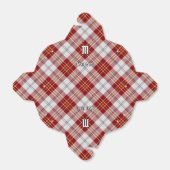 Clan MacPherson Rode Jurk Tartan Favor Box Bedankdoosjes (Uitgevouwen)