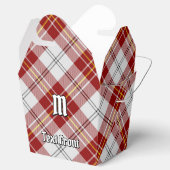 Clan MacPherson Rode Jurk Tartan Favor Box Bedankdoosjes (Geopend)