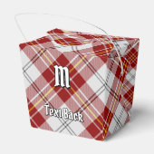 Clan MacPherson Rode Jurk Tartan Favor Box Bedankdoosjes (Achterkant)