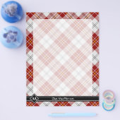 Clan MacPherson Rode Jurk Tartan Flyer (Enkel)