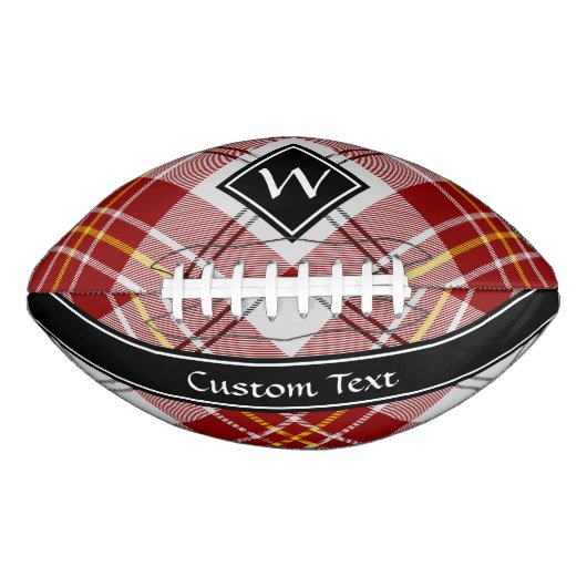 Clan MacPherson Rode Jurk Tartan Football (Voorkant)