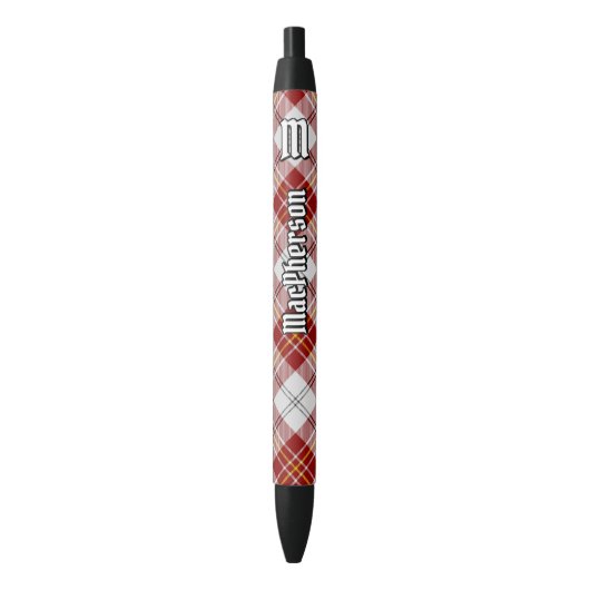 Clan MacPherson Rode jurk Tartan inkt pen (Voorkant Verticaal)