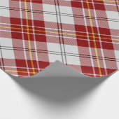 Clan MacPherson Rode Jurk Tartan Inpakpapier (Hoek)
