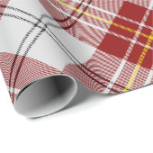 Clan MacPherson Rode Jurk Tartan Inpakpapier (Rol Hoek)