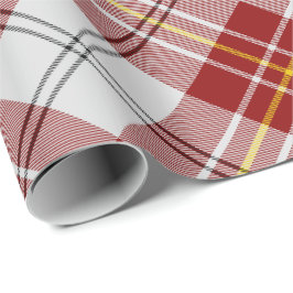Clan MacPherson Rode Jurk Tartan Inpakpapier