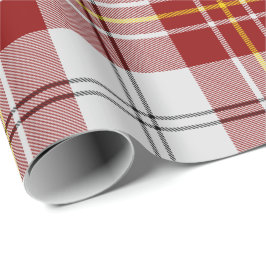 Clan MacPherson Rode Jurk Tartan Inpakpapier