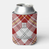 Clan MacPherson Rode Jurk Tartan Koelbox Blikjeskoeler (Blikje Voorkant)