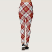 Clan MacPherson Rode Jurk Tartan Leggings (Achterkant)
