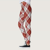 Clan MacPherson Rode Jurk Tartan Leggings (Links)