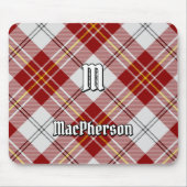 Clan MacPherson Rode Jurk Tartan Muismat (Voorkant)