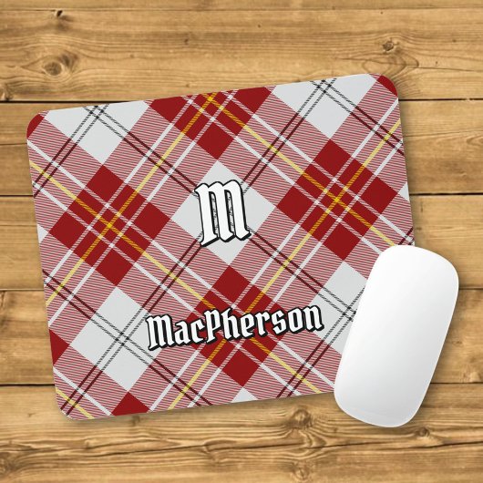 Clan MacPherson Rode Jurk Tartan Muismat