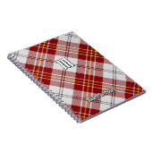 Clan MacPherson Rode Jurk Tartan Notitieboek (Rechterzijde)
