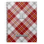 Clan MacPherson Rode Jurk Tartan Notitieboek (Voorkant)