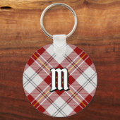 Clan MacPherson Rode Jurk Tartan Sleutelhanger (Voorkant)
