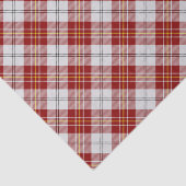 Clan MacPherson Rode jurk Tartan Tissue Paper Tissuepapier (Detail)