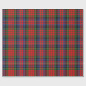 Clan MacPherson Rode Schotse Tartan Cadeaupapier (Vlak)