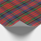 Clan MacPherson Rode Schotse Tartan Cadeaupapier (Hoek)