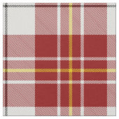 Clan MacPherson Rood Jurk Tartan Stof (Close Up)