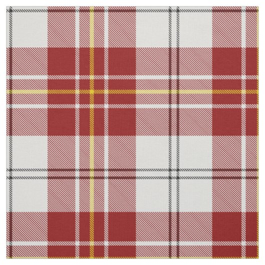 Clan MacPherson Rood Jurk Tartan Stof (Swatch)
