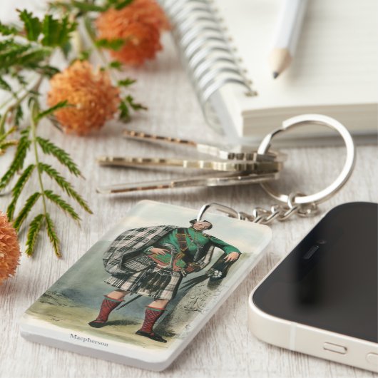 Clan Macpherson Sleutelhanger (Voorkant Rechts)