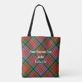 Clan MacPherson Tartan Canvas tas (Achterkant)