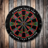 Clan MacPherson Tartan Dart Board Dartbord