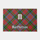 Clan MacPherson Tartan Deurmat (Voorkant)