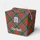 Clan MacPherson Tartan Favor Box Bedankdoosjes (Achterkant)