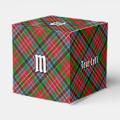 Clan MacPherson Tartan Favor Box Bedankdoosjes (Achterkant)