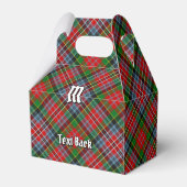 Clan MacPherson Tartan Favor Box Bedankdoosjes (Achterkant)