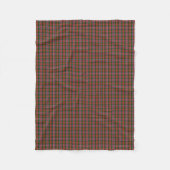 Clan MacPherson Tartan Fleece Deken (Voorkant)